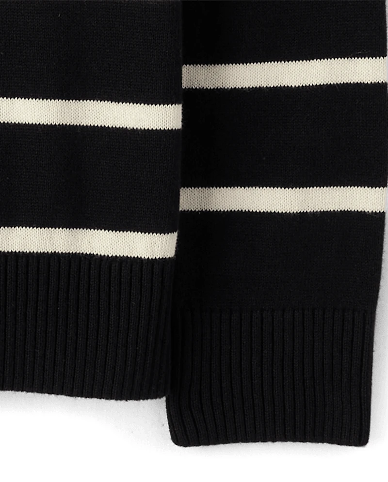 Pull rayé léger pour garçon