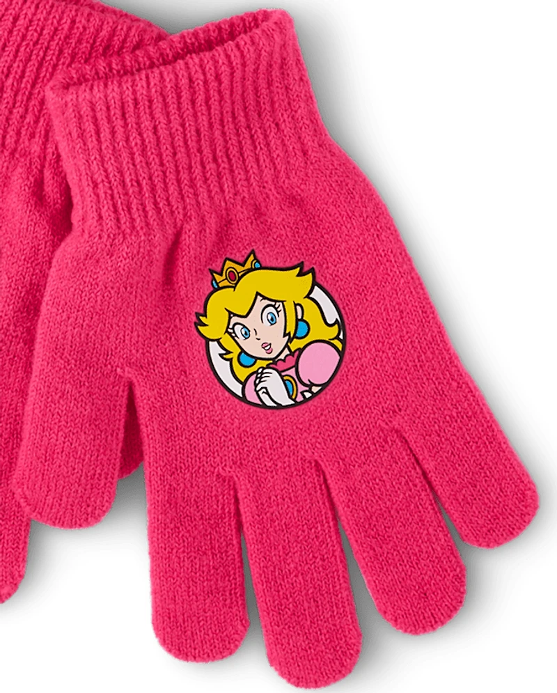 Girls Super Mario™ Peach 2-Piece Cold Weather Set