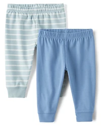 Pantalon rayé pour bébé garçon (lot de 2)