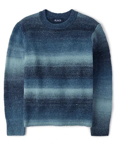Kids Ombre Space Dye Sweater