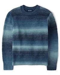 Kids Ombre Space Dye Sweater