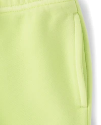 Baby And Toddler Garment Dyed Premium Fleece Jogger Pants