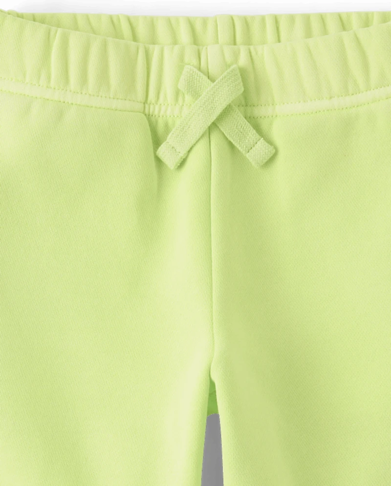 Baby And Toddler Garment Dyed Premium Fleece Jogger Pants