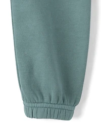 Baby And Toddler Garment Dyed Premium Fleece Jogger Pants