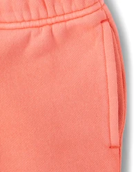 Baby And Toddler Garment Dyed Premium Fleece Jogger Pants