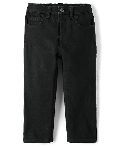Baby And Toddler Boys Knit Straight Jeans