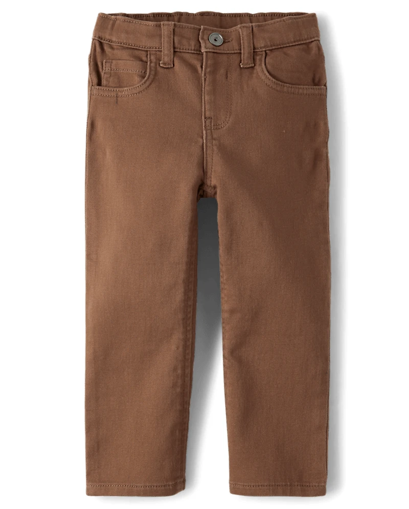 Baby And Toddler Boys Knit Straight Jeans