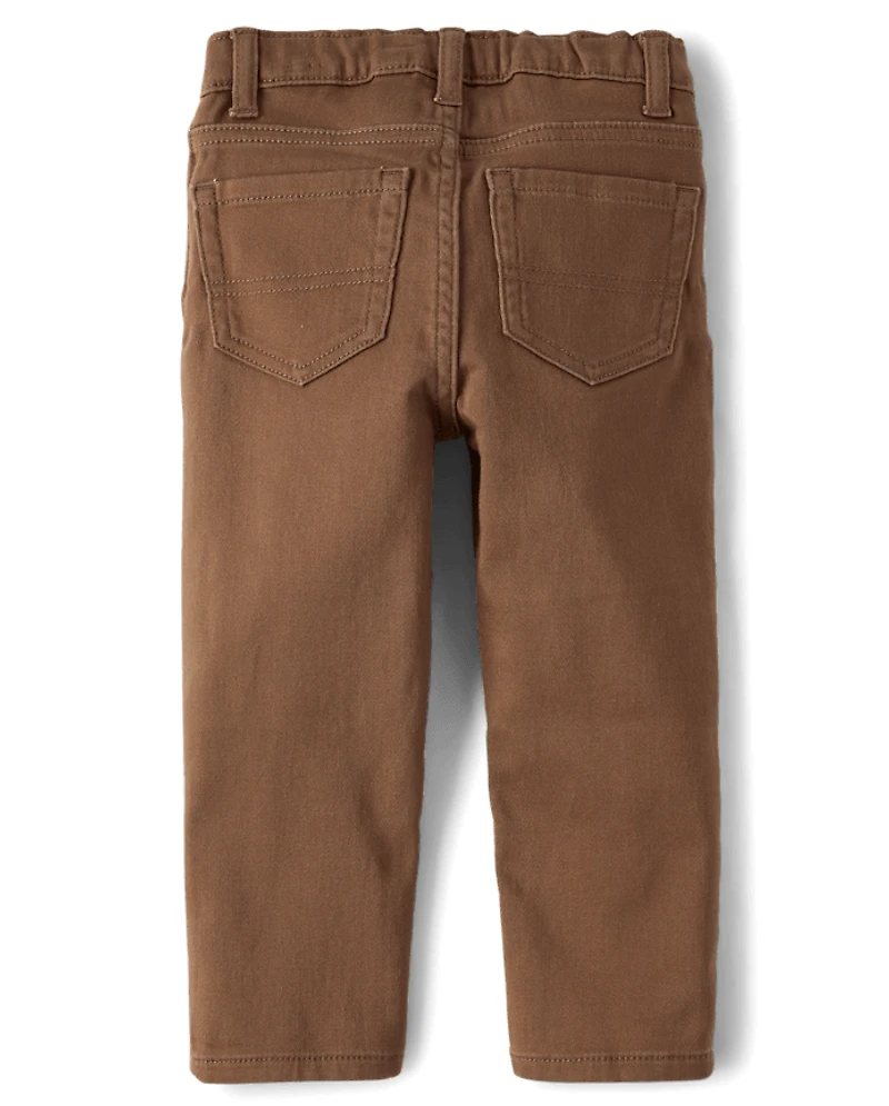 Baby And Toddler Boys Knit Straight Jeans