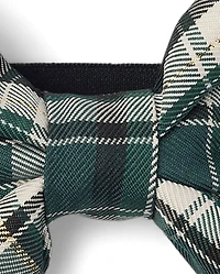 Baby And Toddler Girls Plaid Satin Bow Headwrap