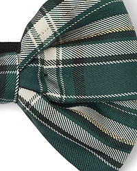 Baby And Toddler Girls Plaid Satin Bow Headwrap