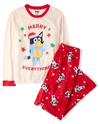 Mens Matching Family Bluey™ Merry Everything Pajamas
