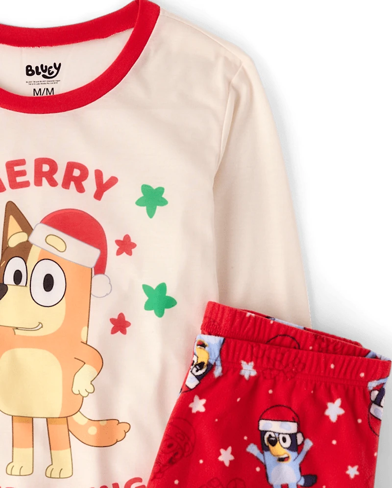 Womens Matching Family Bluey™ Merry Everything Pajamas