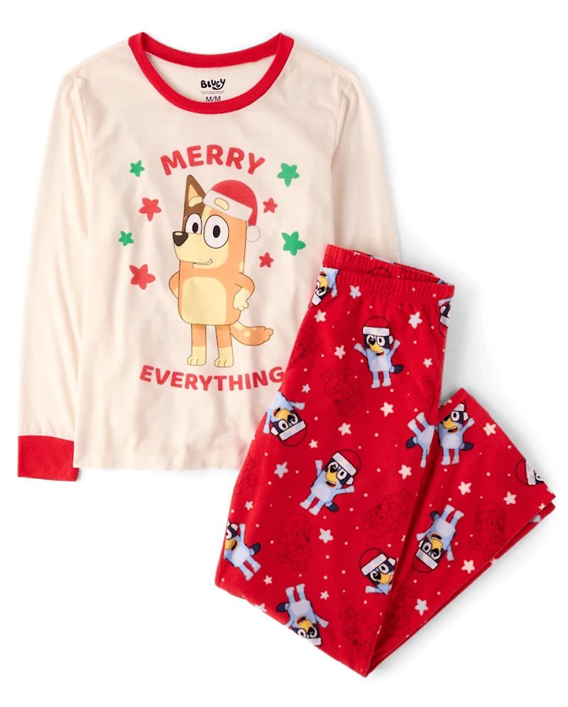 Womens Matching Family Bluey™ Merry Everything Pajamas