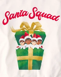 Adult Matching Family The Elf On Shelf™ Santa Squad Pajamas