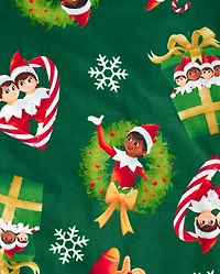 Adult Matching Family The Elf On Shelf™ Santa Squad Pajamas