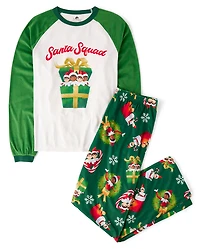 Adult Matching Family The Elf On Shelf™ Santa Squad Pajamas