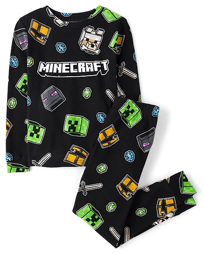 Boys Minecraft™ Snug Fit Cotton Pajamas