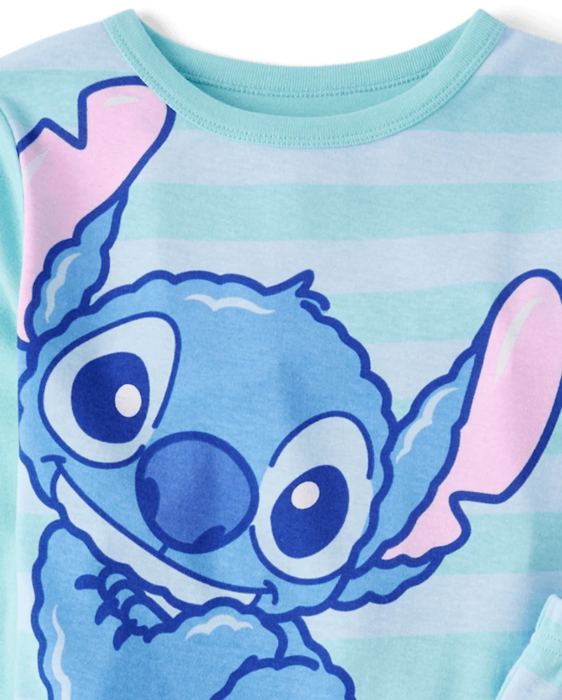 Girls Stitch™ Snug Fit Cotton Pajamas