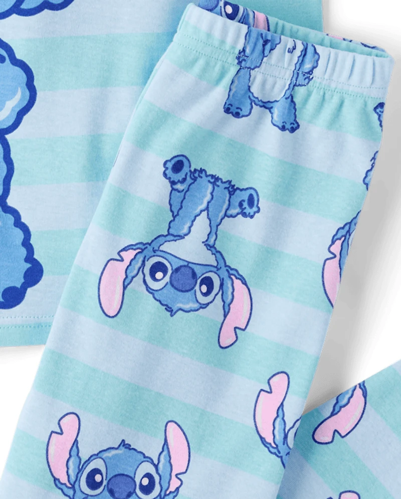 Girls Stitch™ Snug Fit Cotton Pajamas