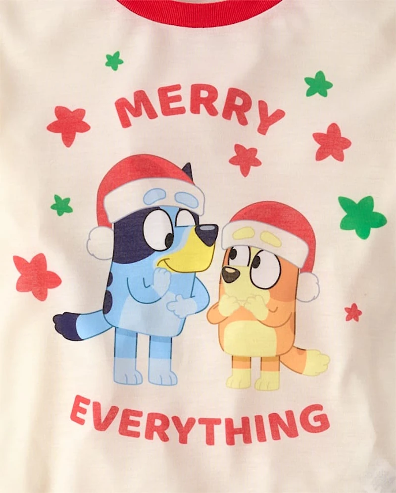 Kids Matching Family Bluey™ Merry Everything Pajamas