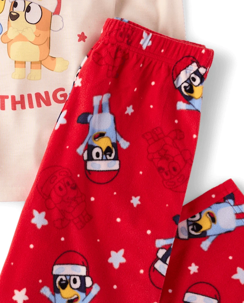 Kids Matching Family Bluey™ Merry Everything Pajamas