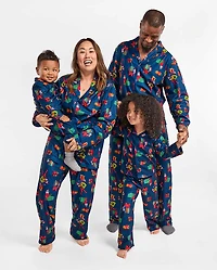 Kids Matching Family The Elf On Shelf™ Button Front Pajamas