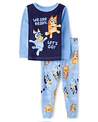 Baby And Toddler Bluey™ Snug Fit Cotton Pajamas