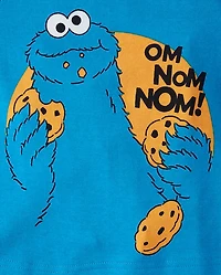Baby And Toddler Boys Cookie Monster™ Snug Fit Cotton Pajamas