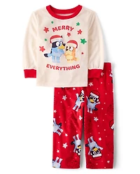 Baby And Toddler Matching Family Bluey™ Merry Everything Pajamas