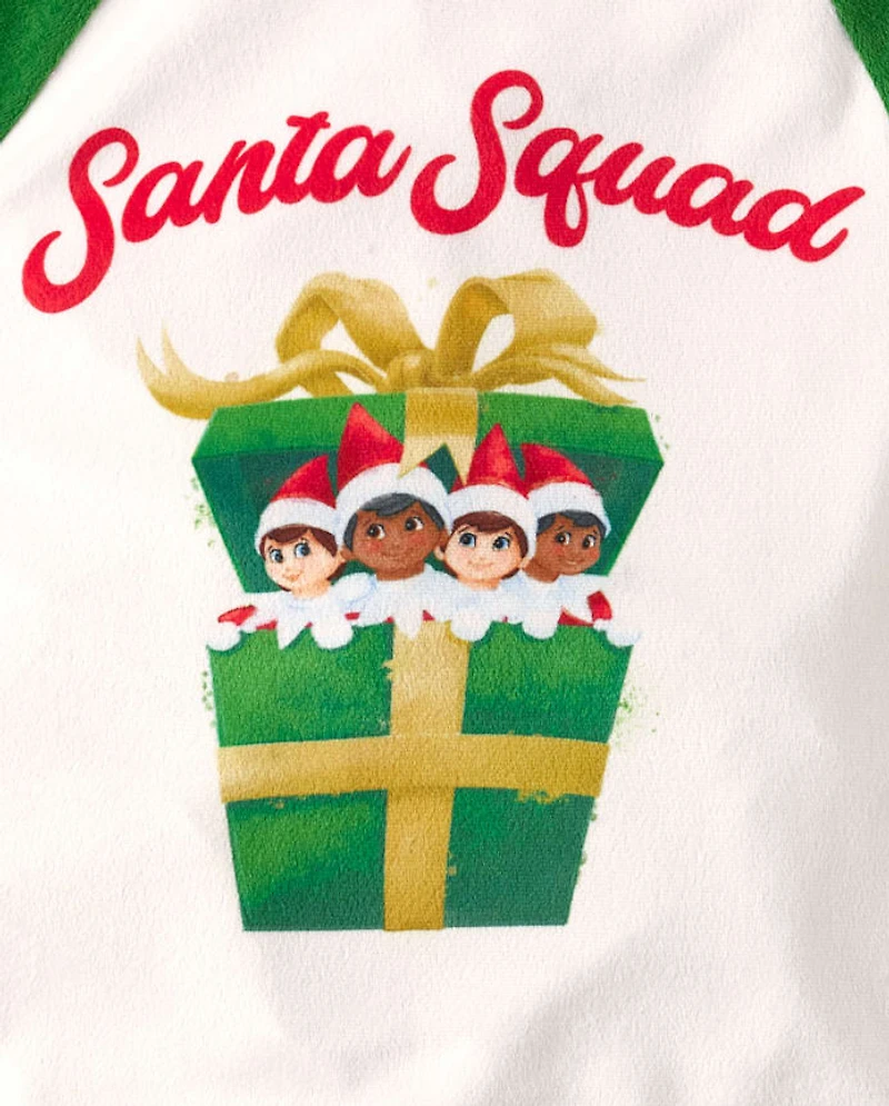 Baby And Toddler Matching Family The Elf On Shelf™ Santa Squad Pajamas