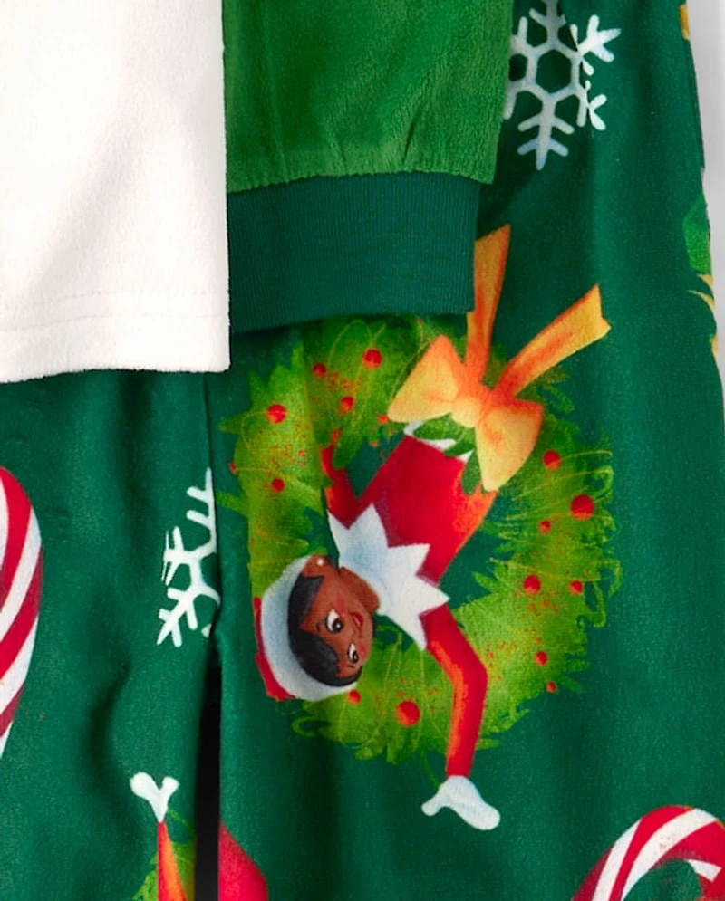 Baby And Toddler Matching Family The Elf On Shelf™ Santa Squad Pajamas