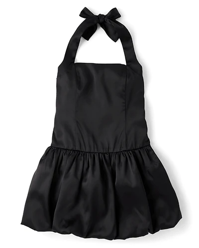 Tween Girls Halter Bubble Dress