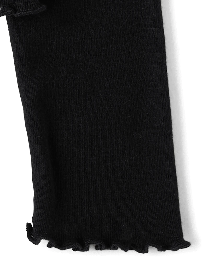 Girls Hello Kitty® Embellished Ribbed Baby Tee