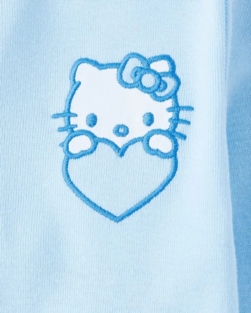 Girls Hello Kitty® Embellished Ribbed Baby Tee