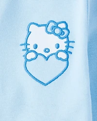 Girls Hello Kitty® Embellished Ribbed Baby Tee