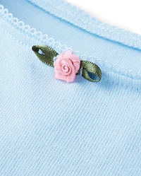 Girls Hello Kitty® Embellished Ribbed Baby Tee