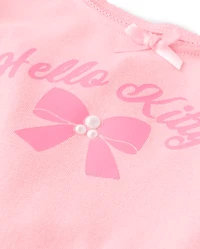 Girls Hello Kitty® Embellished Ribbed Baby Tee