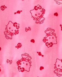 Girls Hello Kitty® Heart Velour Bubble Dress