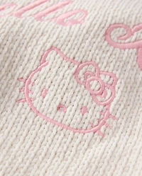 Girls Hello Kitty® Embroidered Chenille Sweater