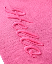 Girls Hello Kitty® Embroidered Premium Fleece Sweatshirt