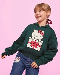 Girls Hello Kitty® Embellished Premium Fleece Hoodie