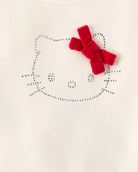 Girls Hello Kitty® Rhinestone Sweatshirt Dress