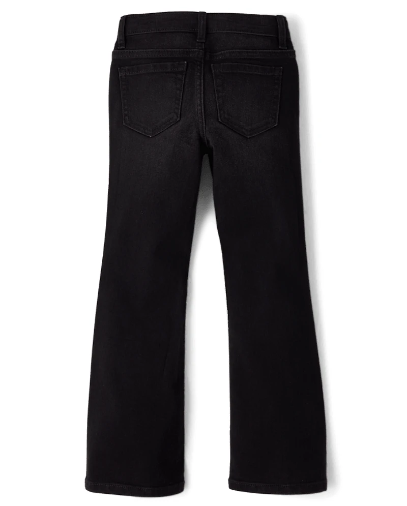 Girls Hello Kitty® Rhinestone Flare Jeans