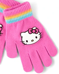Girls Hello Kitty® Rainbow Heart 2-Piece Cold Weather Set