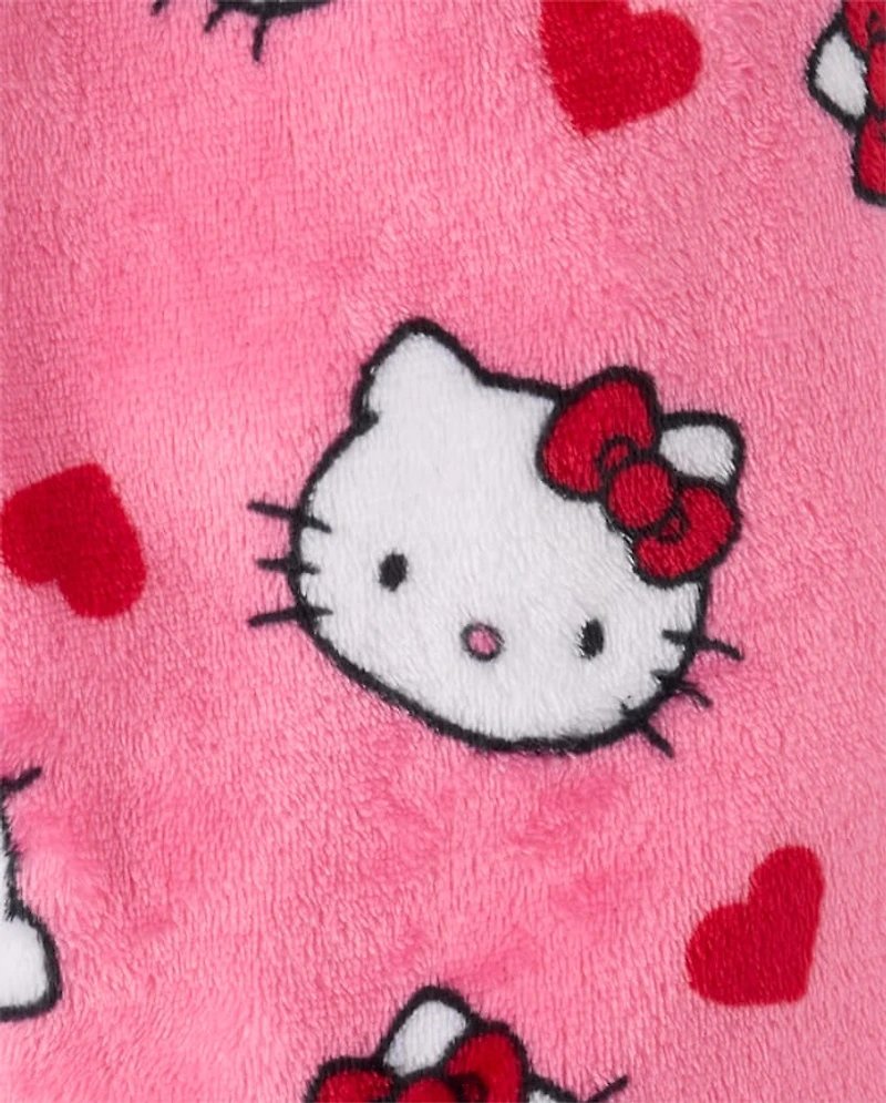 Girls Hello Kitty® Heart Fleece Pajama Pants
