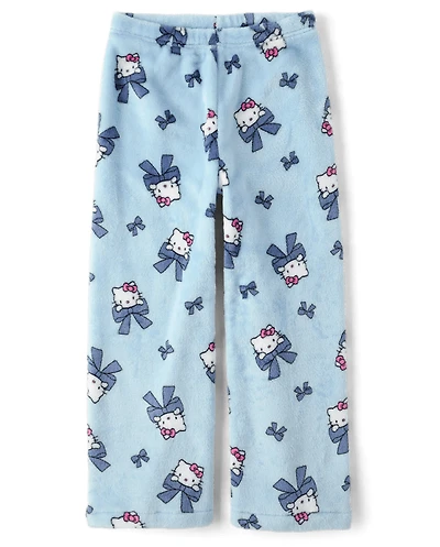 Girls Hello Kitty® Bow Fleece Pajama Pants