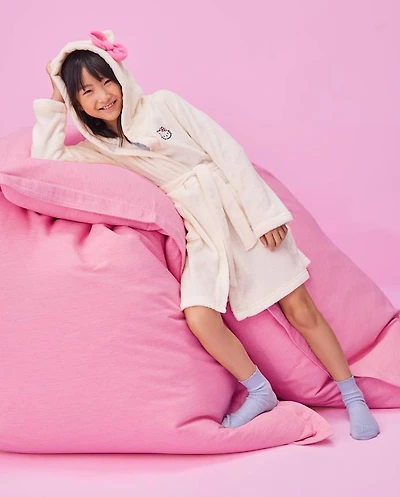 Girls Hello Kitty® Applique Fleece Robe