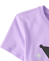 Girls Kuromi™ Holographic Graphic Tee