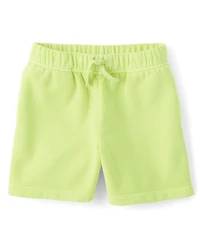 Kids Garment Dyed Premium Fleece Shorts