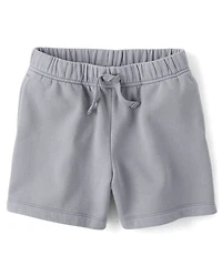 Kids Garment Dyed Premium Fleece Shorts